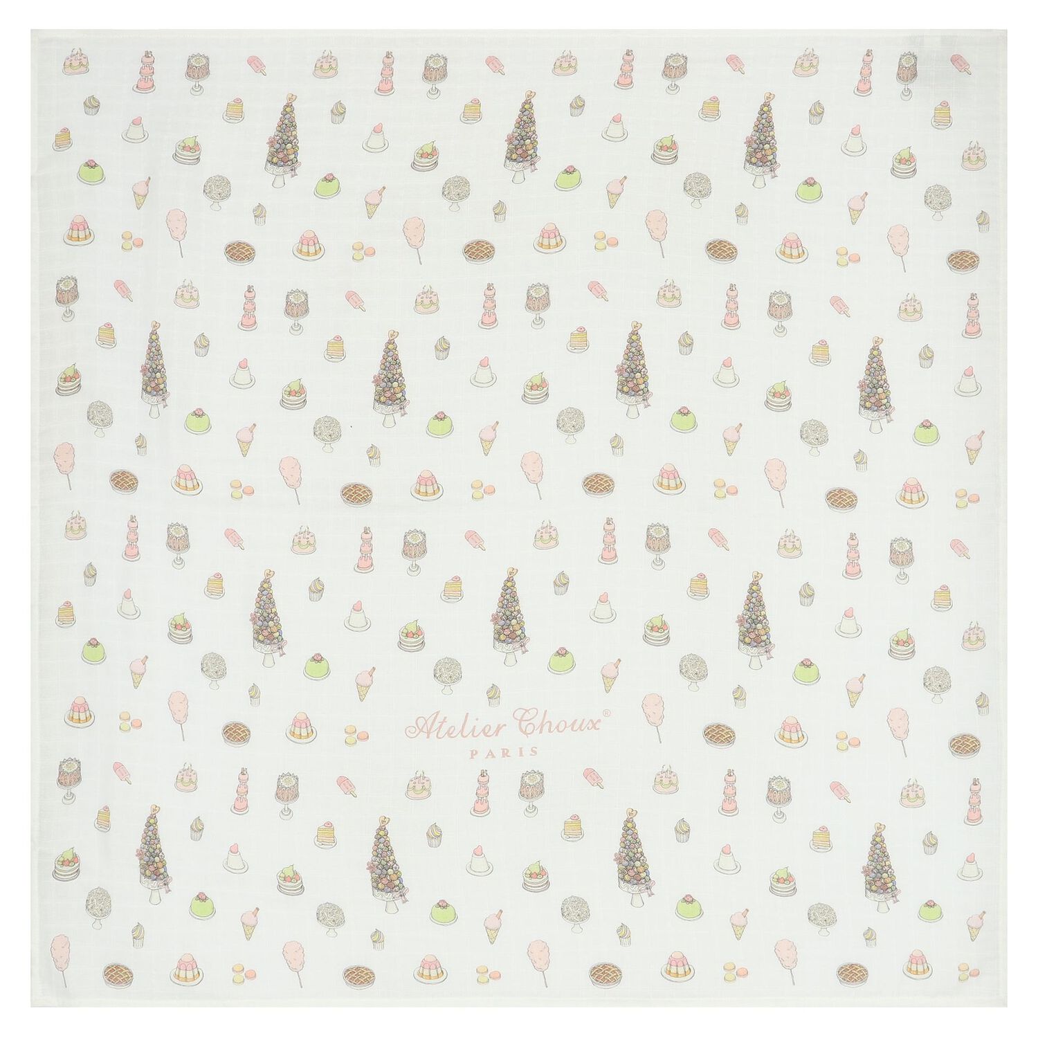 طقم هدايا أفرول بطبعة باللون العاجي, 1, hi-res image number null