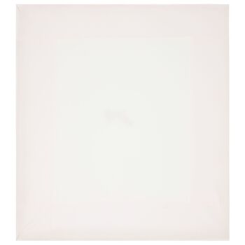 Baby Girls White & Pink Swaddle Blanket