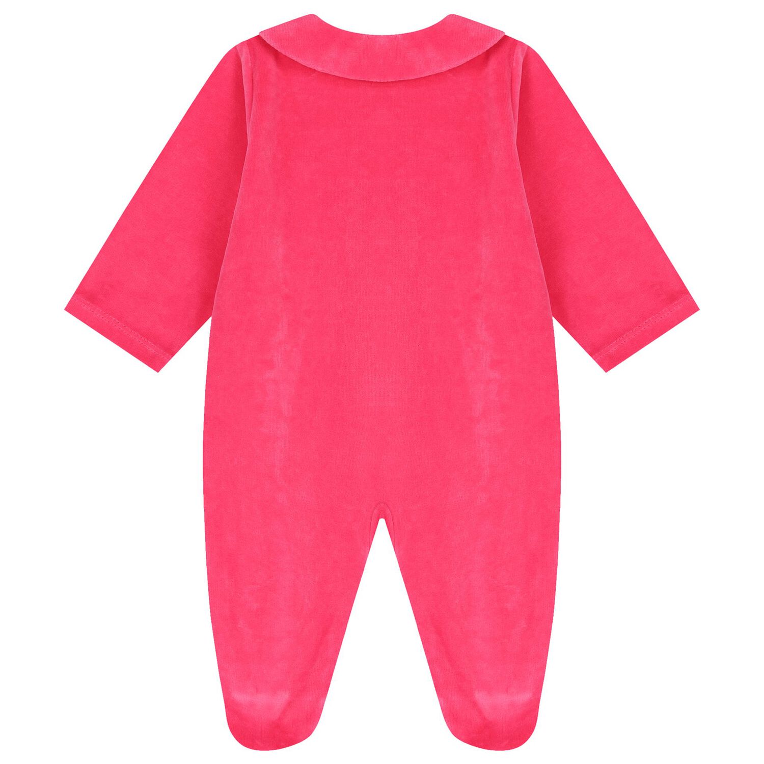 Baby Girls Pink Logo Babygrow, 3, hi-res
