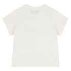 تي شيرت أطفال بشعار تيدي بير باللون الأبيض, 1, hi-res