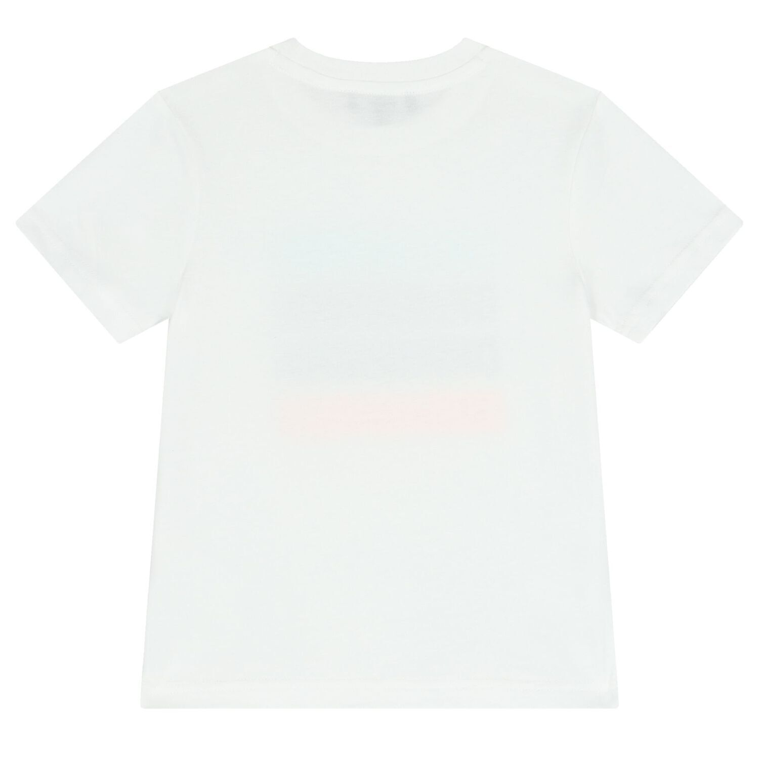 Boys White Logo T-Shirt, 2, hi-res