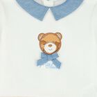 افرول بطبعة خريطة باللون الابيض والبيج للاولاد, 3, hi-res