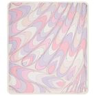 Baby Girls Pink & Purple Iride Blanket, 1, hi-res