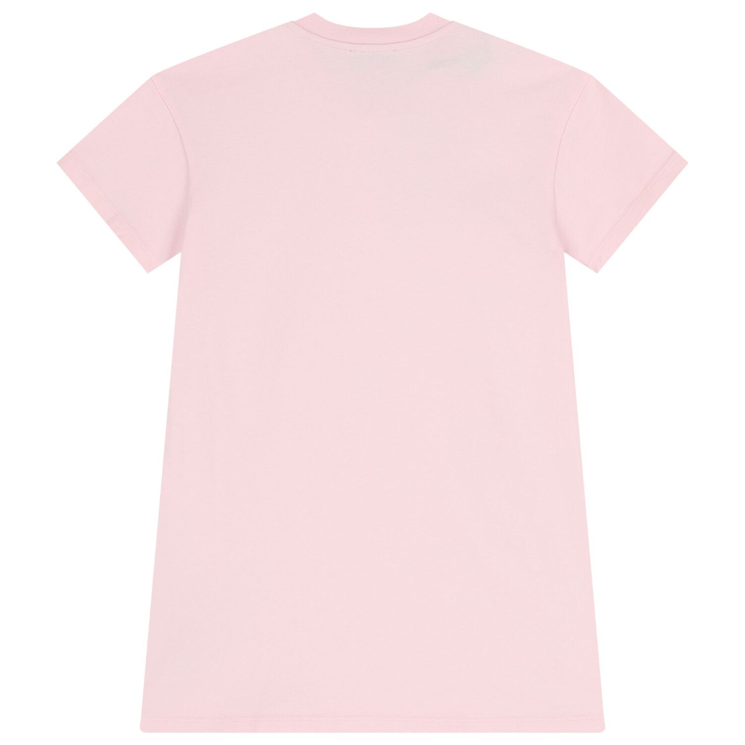 Girls Pink Logo T-Shirt Dress, 1, hi-res