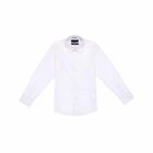 Boys White Long Sleeved Shirt, 1, hi-res
