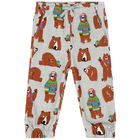 Younger Boys Grey Bear Joggers, 1, hi-res