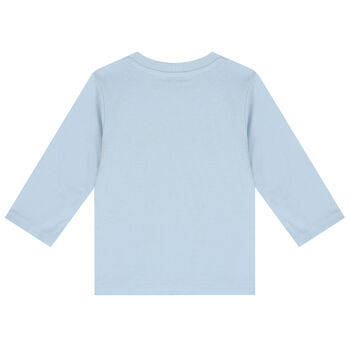 Younger Boys Blue Long Sleeve Top