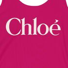 Girls Mini Me Pink Logo Swimsuit, 1, hi-res