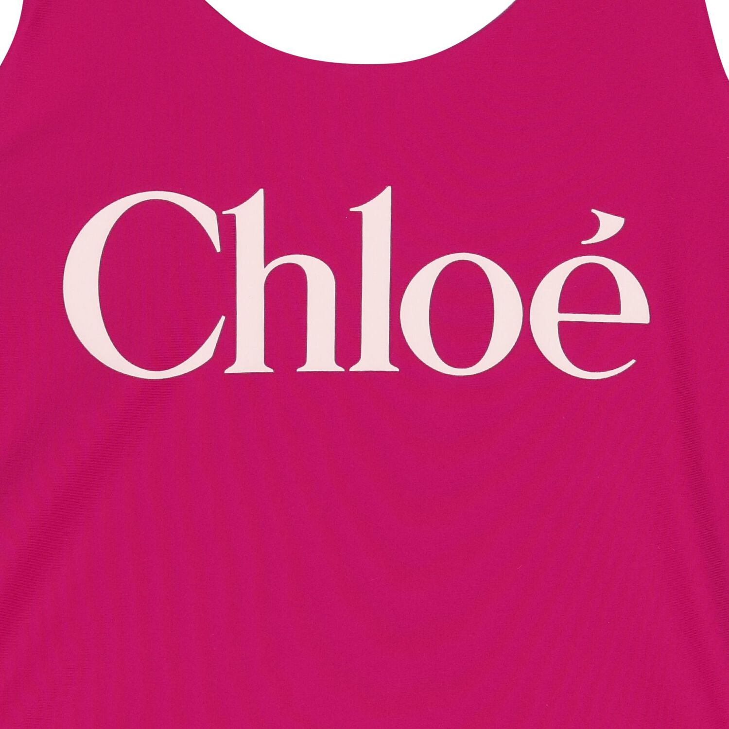 Girls Mini Me Pink Logo Swimsuit, 1, hi-res