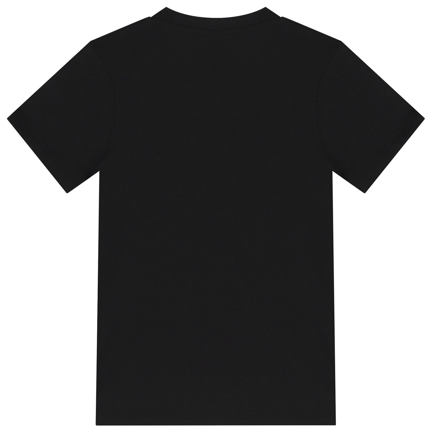 Boys Black Logo T-Shirt, 3, hi-res