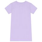 فستان بطبعة النجمة باللون الينفسجى للبنات, 1, hi-res