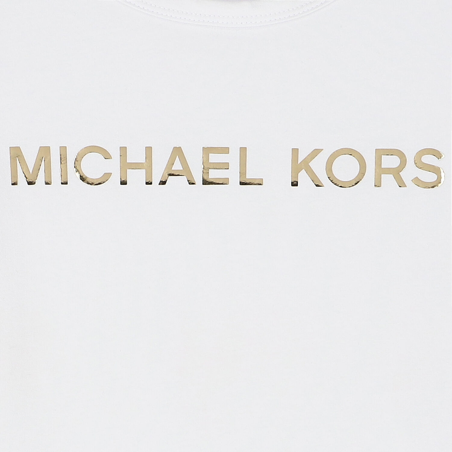 تيشيرت بالشعار باللون الابيض للبنات, 1, hi-res