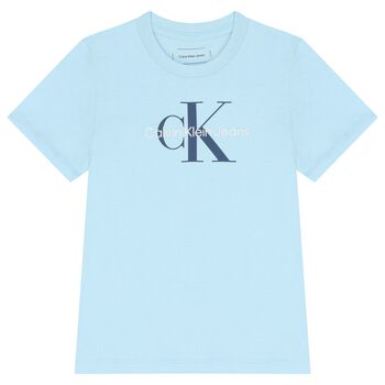 Boys Blue Logo T-Shirt