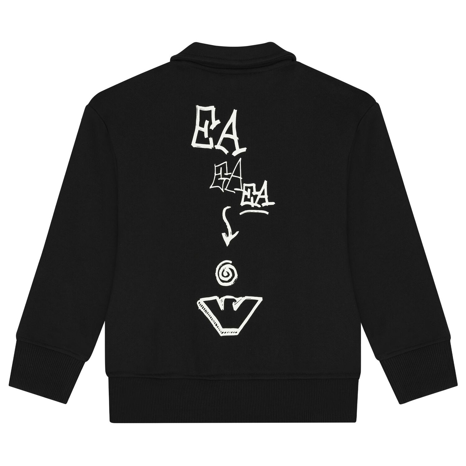 Boys Black Logo Tracksuit, 1, hi-res image number null
