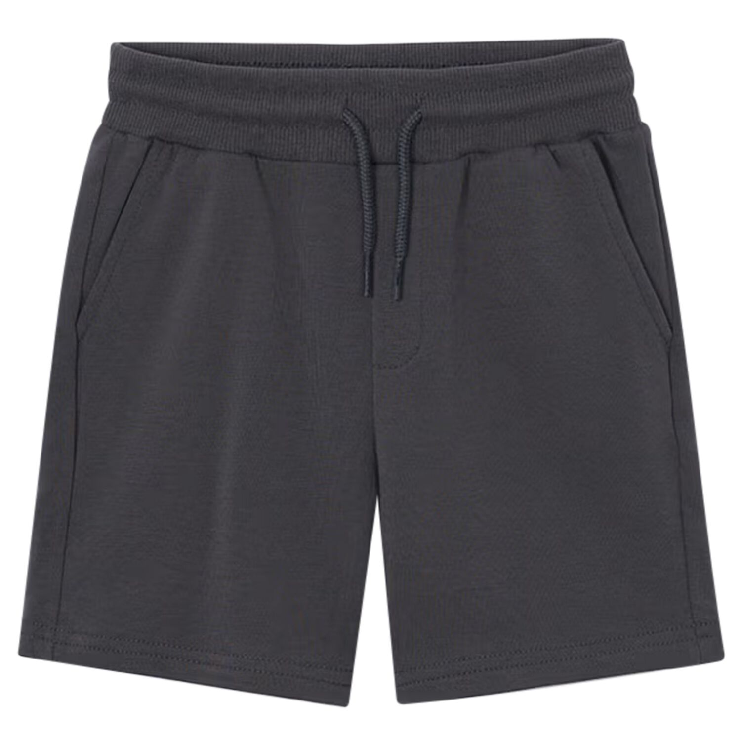 Boys Grey Logo Shorts, 7, hi-res