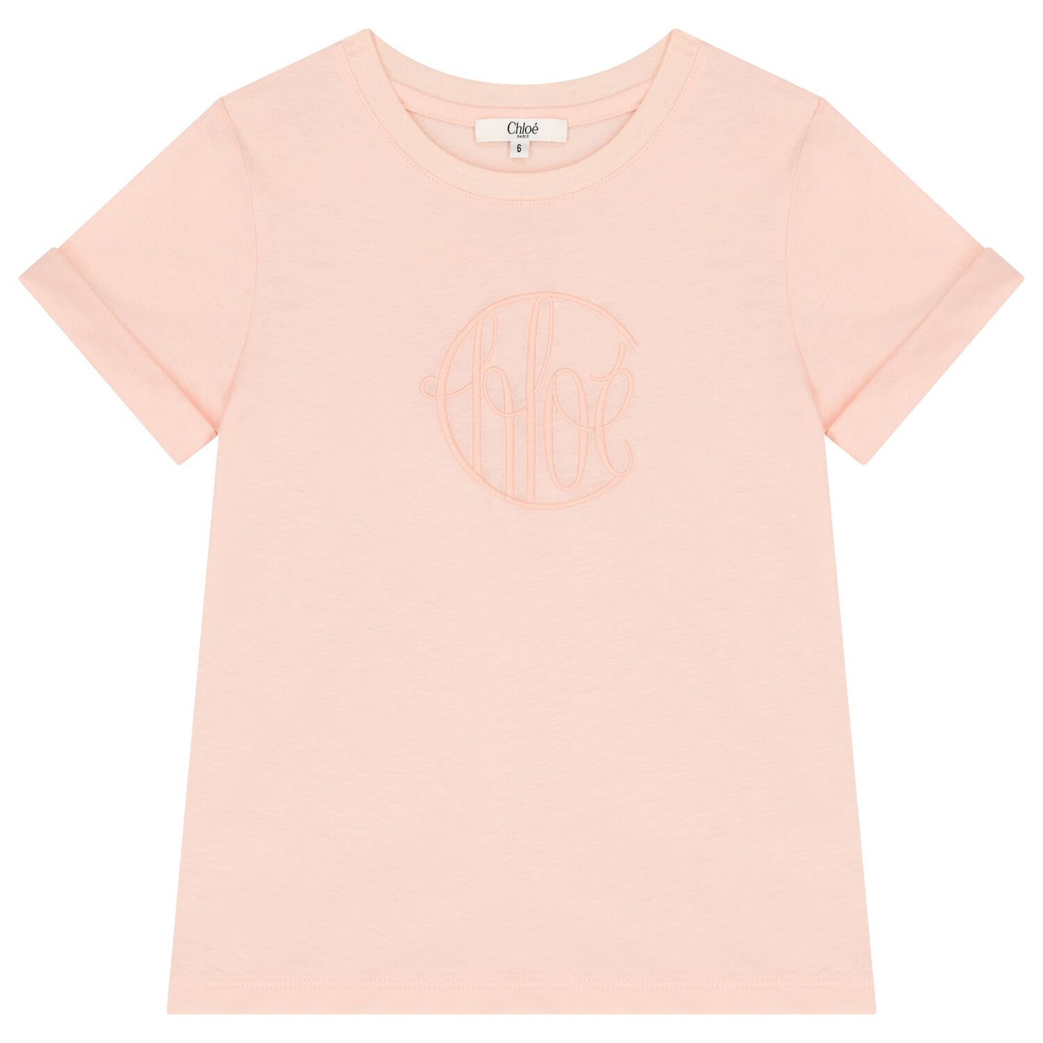 Girls Pink Logo T-Shirt, 1, hi-res