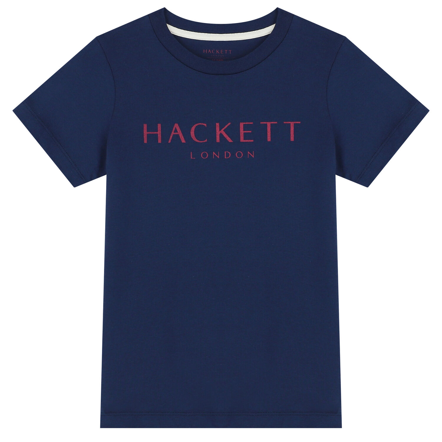 Boys Navy Blue Logo T-Shirt, 1, hi-res