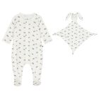 Ivory Hedgehog Babygrow Gift Set, 1, hi-res