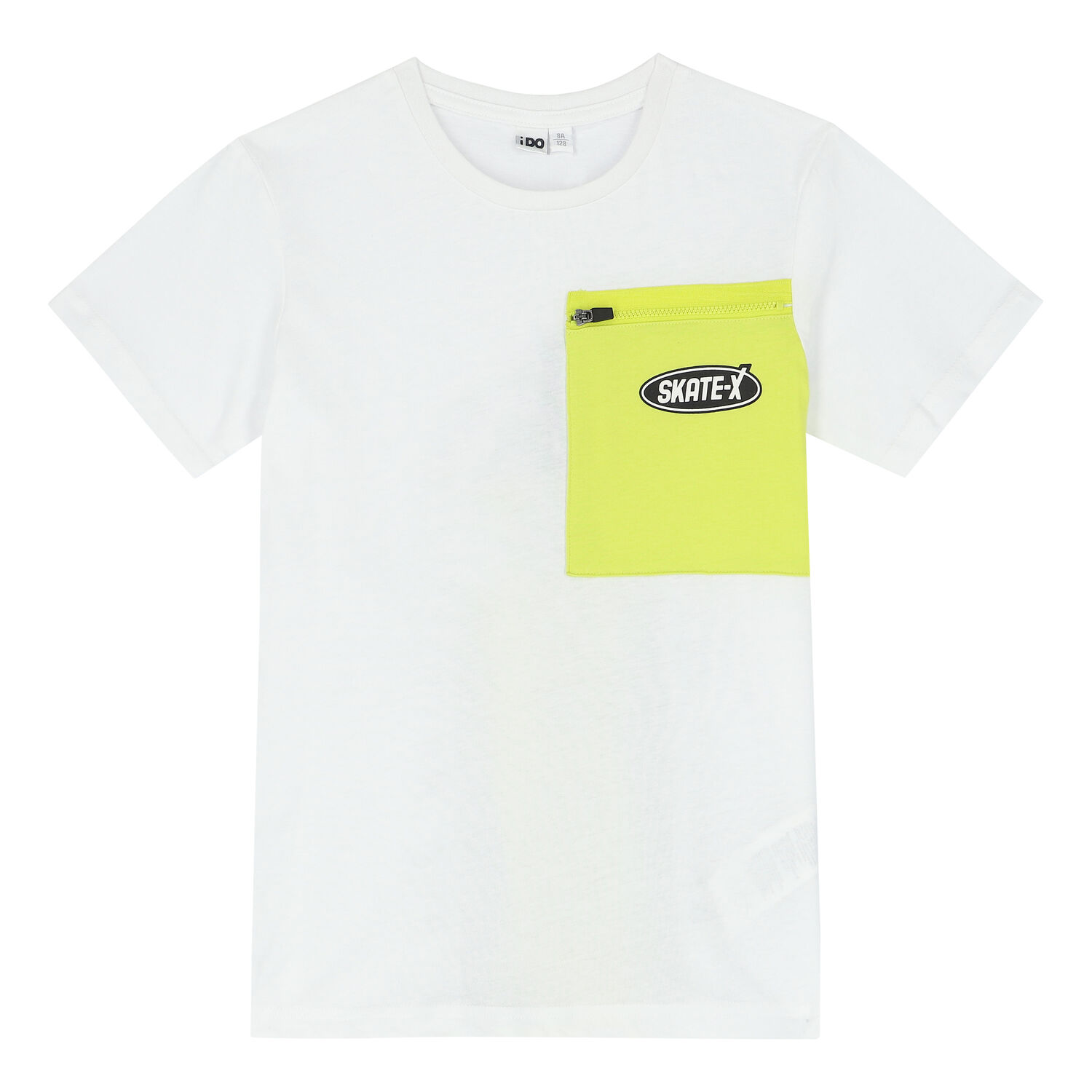 Boys White Skate T-Shirt, 1, hi-res image number null