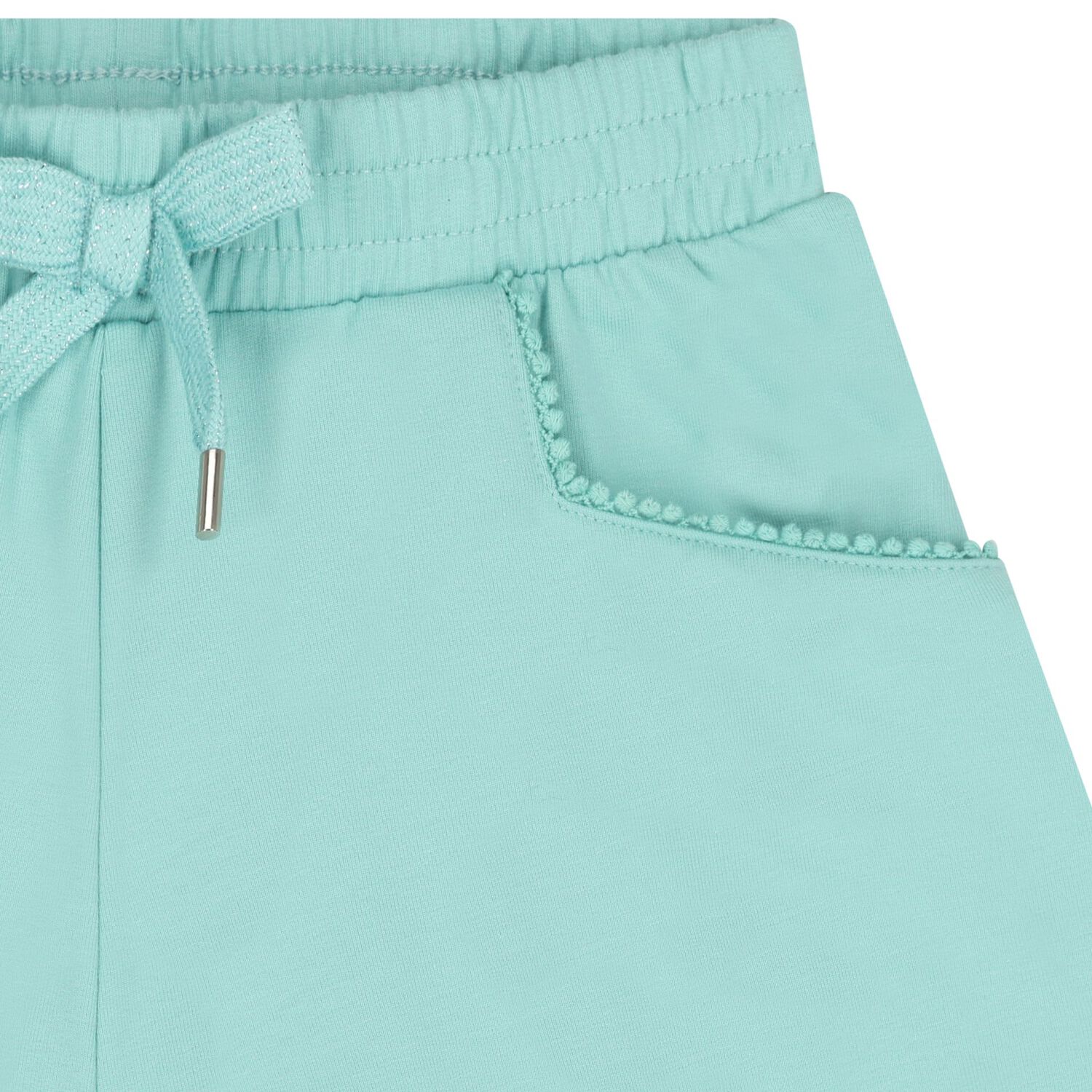 Girls Aqua Shorts, 3, hi-res