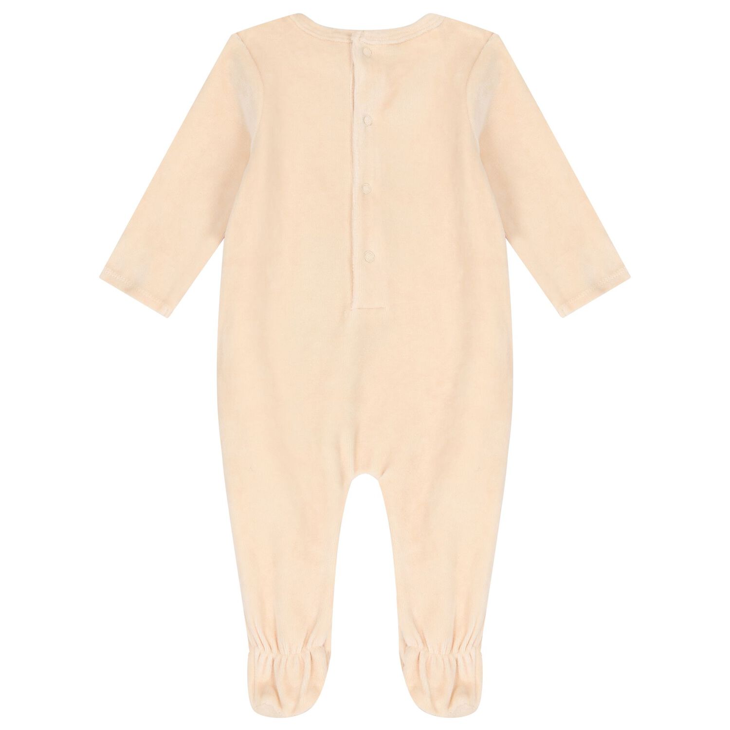 Beige Festive Gingerbread Babygrow, 1, hi-res