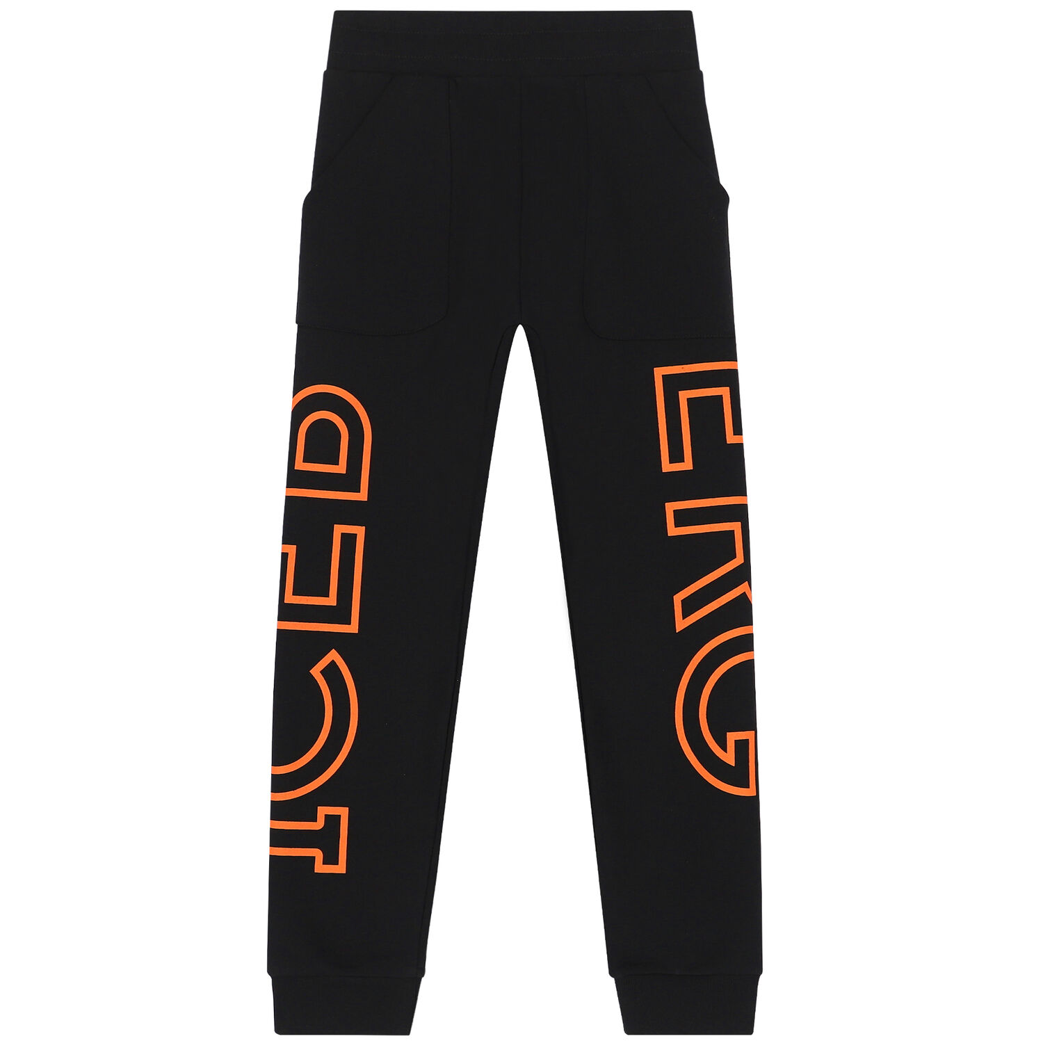Boys Black Logo Joggers, 1, hi-res image number null