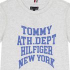 تيشيرت اولاد بالشعار باللون الرمادى , 1, hi-res