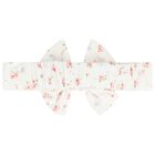 Baby Girls Ivory Floral Headband, 1, hi-res