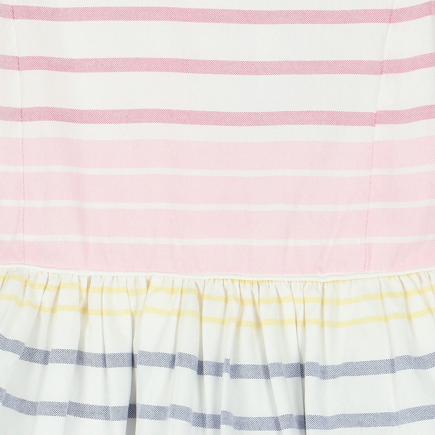 Girls Multicolor Striped Dress, 1, hi-res