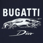 سويت شيرت بالشعار باللون الكحلى للاولاد, 1, hi-res