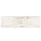Baby Girls Ivory Ruffled Headband, 1, hi-res