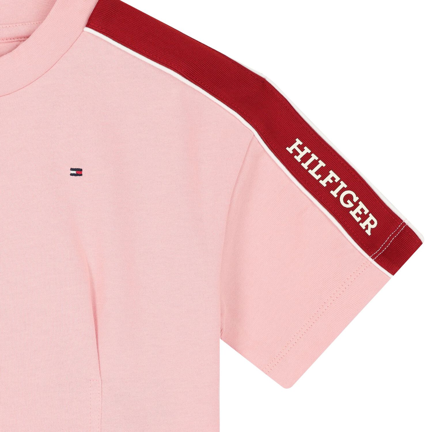 Girls Pink Logo T-Shirt, 1, hi-res