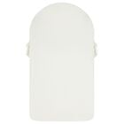 Baby Girls Ivory & Gold Bow Logo Nest, 1, hi-res