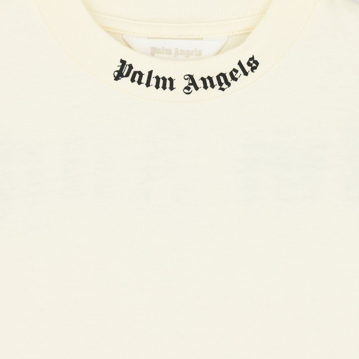 تيشيرت   بالشعار باللون العاجي, 1, hi-res image number null