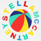 تيشيرت بالشعار باللون الأبيض للأولاد, 1, hi-res