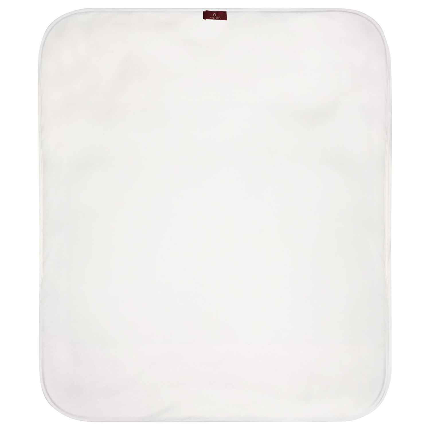 Baby Girls Ivory & Gold Logo Blanket, 1, hi-res
