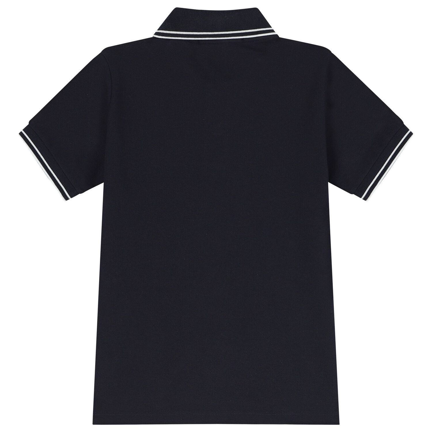 Boys Navy Blue Logo Polo Shirt, 1, hi-res image number null
