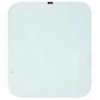 Blue & Gold Horse Logo Baby Blanket, 3, hi-res