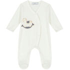 Ivory Rocking Horse Babygrow Gift Set, 1, hi-res