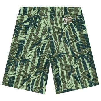 Boys Green Bamboo Shorts