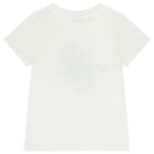 تيشيرتبنات بالشعار باللون الابيض, 1, hi-res