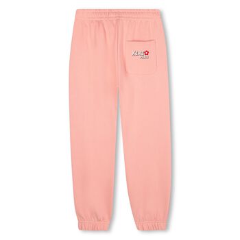  Girls Pink Logo Joggers