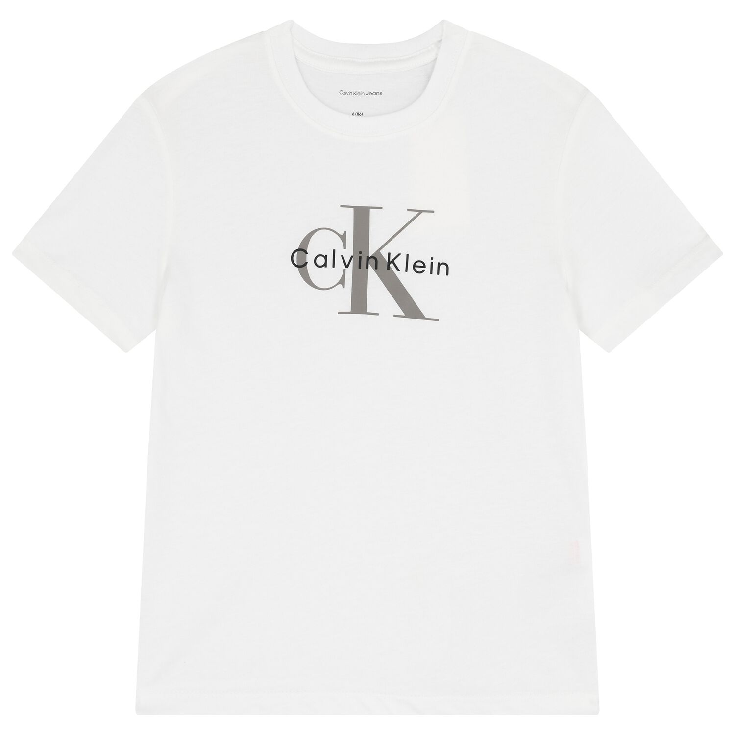 تيشيرت اولاد بالشعار باللون الابيض , 2, hi-res