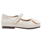 Younger Girls Ivory Patent Leather Shoes, 2, hi-res