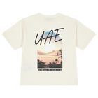 Ivory Oversized UAE Graphic T-Shirt, 1, hi-res