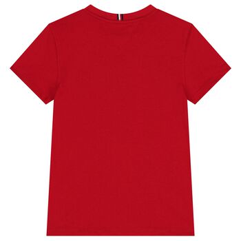 Boys Red Logo T-Shirt