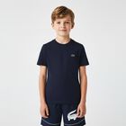 Boys Navy Blue Logo T-Shirt, 4, hi-res