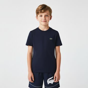 Boys Navy Blue Logo T-Shirt