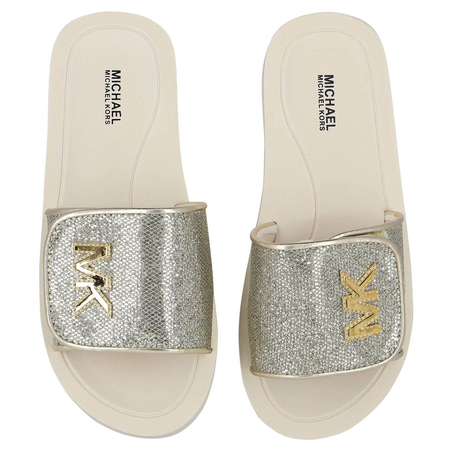 سلايدر بالشعار باللون الذهبي للبنات, 1, hi-res