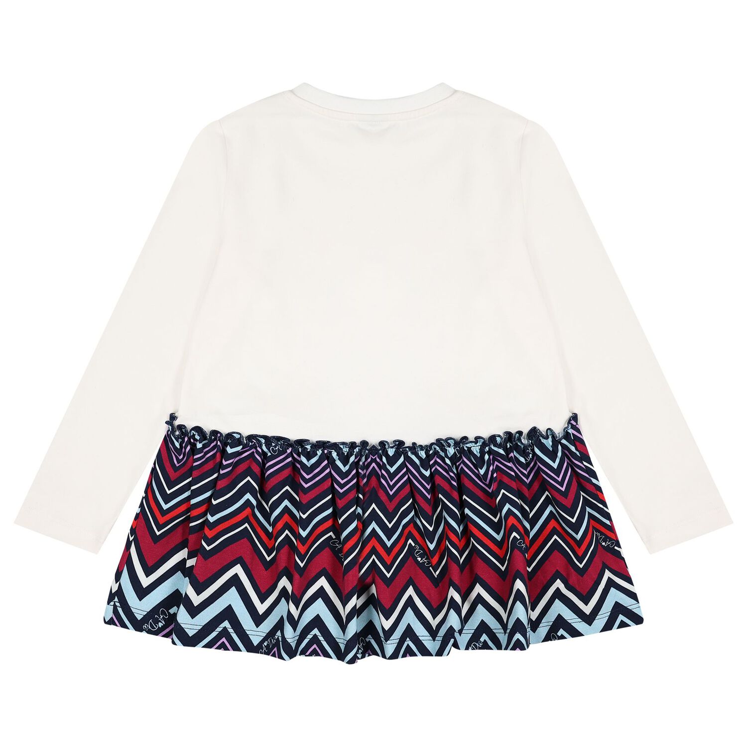 Girls Multi-Coloured Zig Zag Leggings Set, 1, hi-res